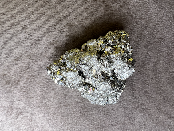 pyrite-cluster